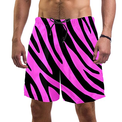 Short de bain homme rose Yuzheng anti-irritation pour la plage