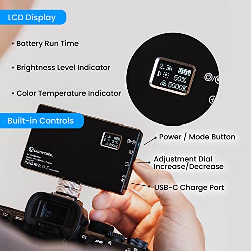 LUME CUBE バイカラー パネル ミニ LEDライト パネルミニ の商品画像 6