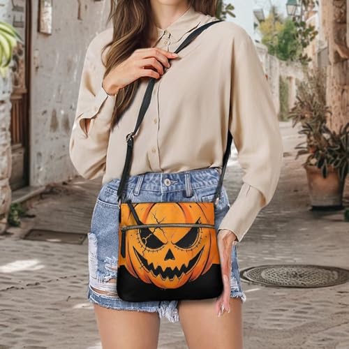 Image of Leather Purses for Women, Leather Hobo Bags for Women Travel Sling Purse Triple Zippered Pockets Shoulder Bag