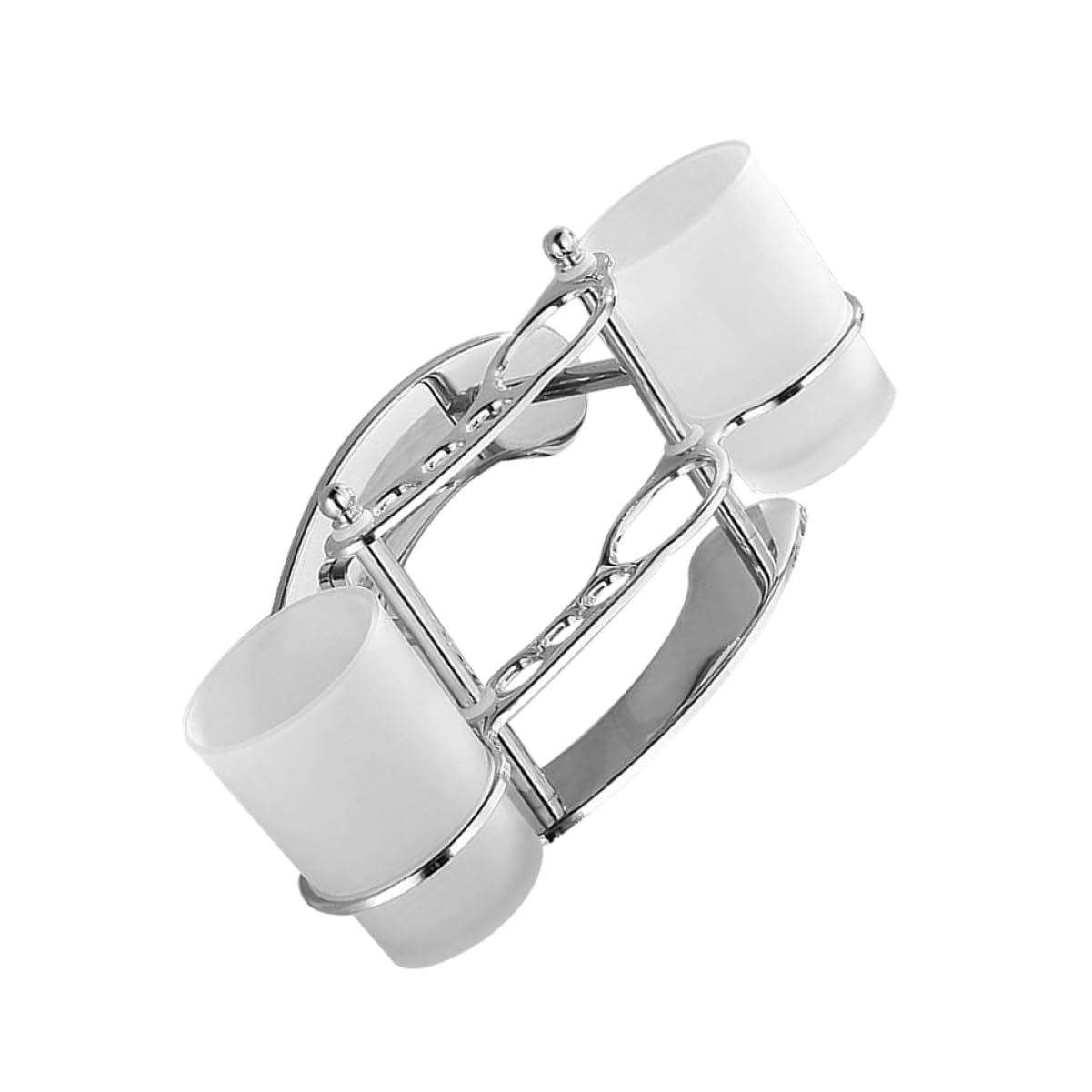 Portaspazzolino Per Bagno in Acciaio Inox Bicchiere Gargarismi Supporto Per Spazzolini E Accessori Bagno