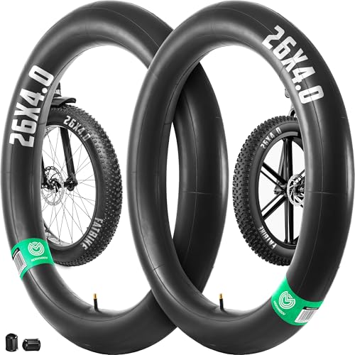 MOOVMOOV Cámara de Aire 26x4 Fatbike Válvula Derecha - Schrader Recta - Compatible con Fat Bike y Mountain Bike/Bicicletas...