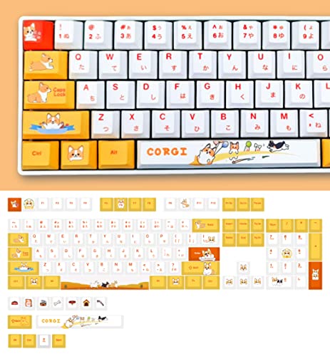 Amazon.co.jp: POPKEEY コーギー 犬 日本語キーキャップ Cherry MX