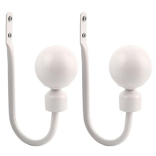 White Curtain Holdbacks Amazon Co Uk