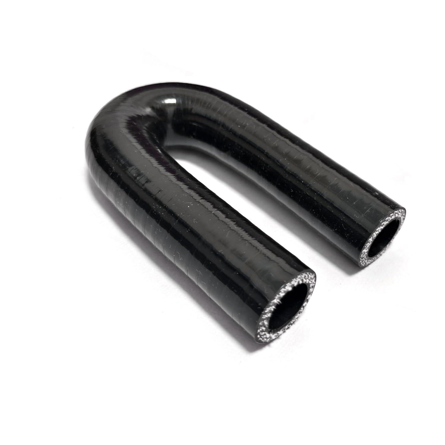 Zevaroy ID 5/8" 16mm Coupler Hose 180 Degree U Bend Shape Elbow High Temp 4-Ply Reinforced Silicone Intercooler Hose Intake Boots