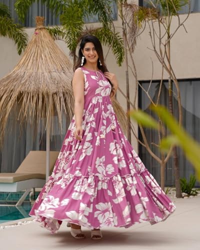 Traje de una pieza para mujer india que soluciona el calor con algodón suave 2