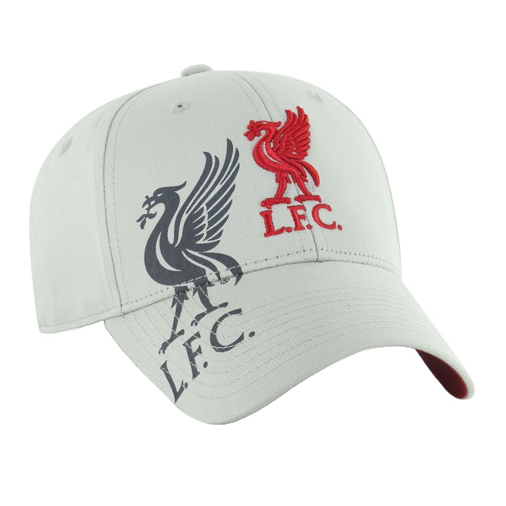 Liverpool FC Obsidian Mass MVP Premiership Team Cap (Beige/Grey)
