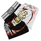 Boxing Shorts for Women Training MMA Shorts for Men BJJ Muay Thai Shorts Men Fight (TQ9, S Waist 22.8')