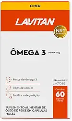 Lavitan Ômega 3 1000 mg - 60 cápsulas