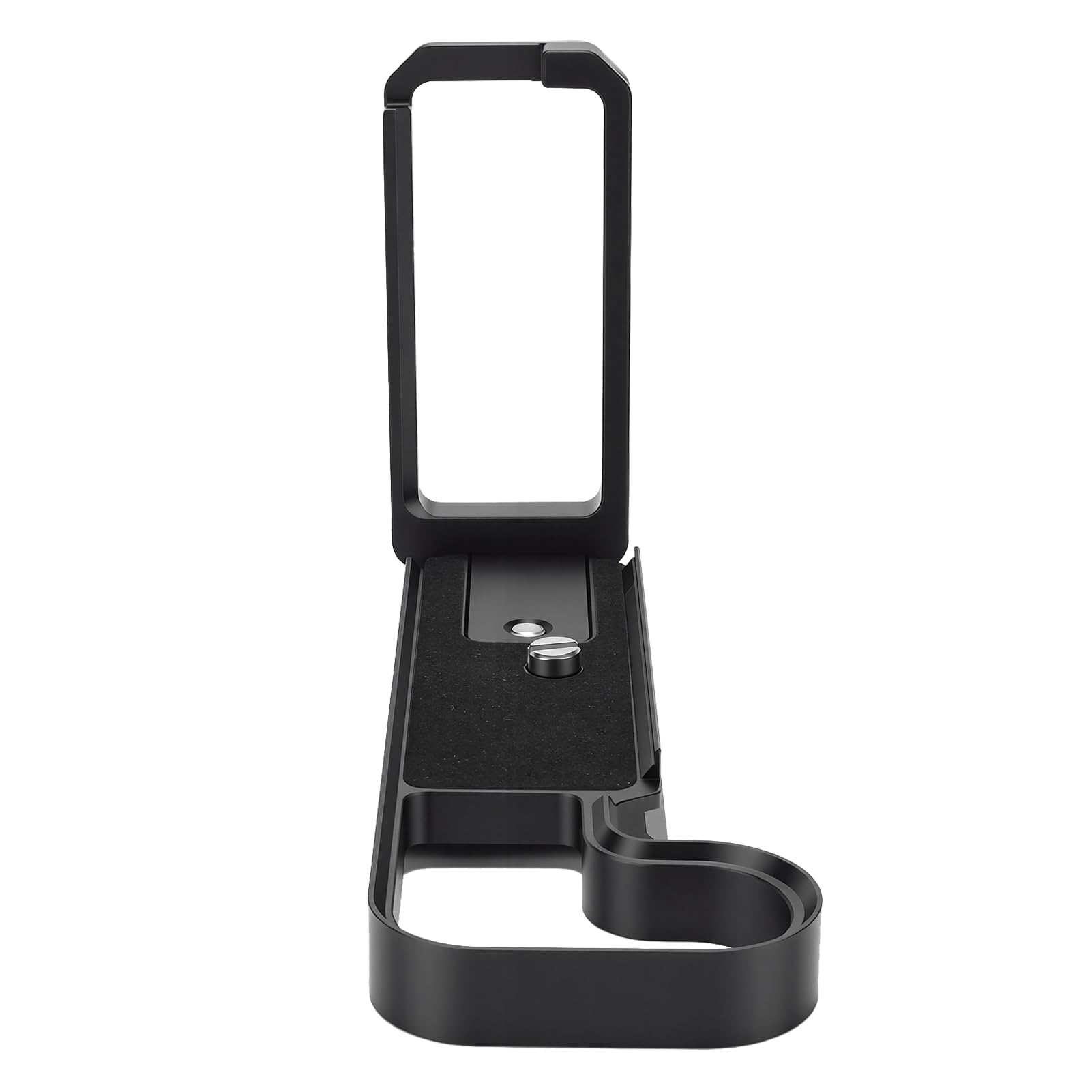 ASHATA Staffa a L per Fotocamera con Foro Filettato 1/4in 3/8in, Supporto | Aluminum Alloy Tripod Fast Release Plate, Quick Switch Vertical Horizontal Mount, for X2D X2D II
