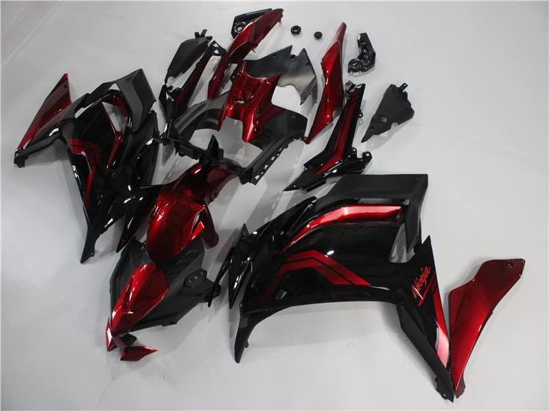 Miniatura 4 de MC - Carenado rojo y negro para Kawasaki Ninja 2020 2021 2022 2023 650R ER-6F EX650 Molde de inyección de plástico ABS nueva carrocería 20 21 22 23