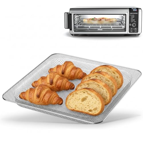 Image of for Ninja Foodi Replacement Tray, Original Replacement Baking Trays for NINJA SP100 SP101 Foodi Digital Air Fryer Oven, Mesh Basket, Ideal Accessories for Air Frying and Dehydrating (For SP100 Series)