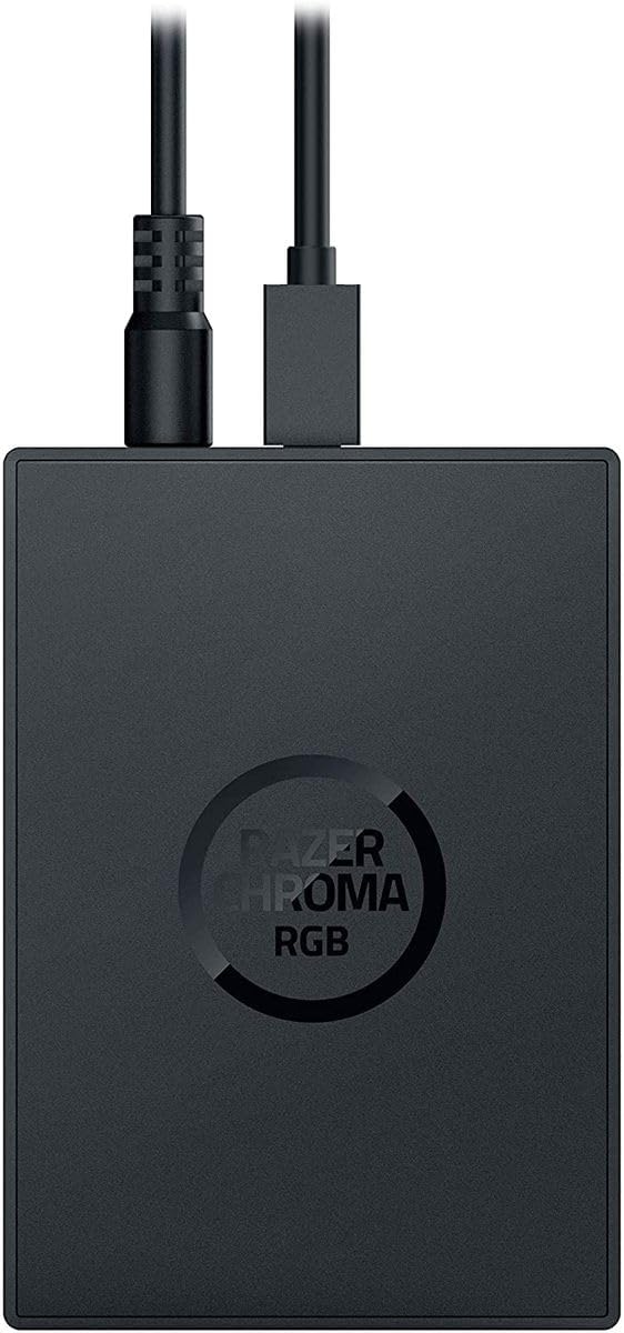 Razer Chroma Addressable RBG Controller - aRGB Hub for Advanced Lighting Customisation (Universal Compatibility, 6 Adressable RGB Headers, RGB Chroma) Black
