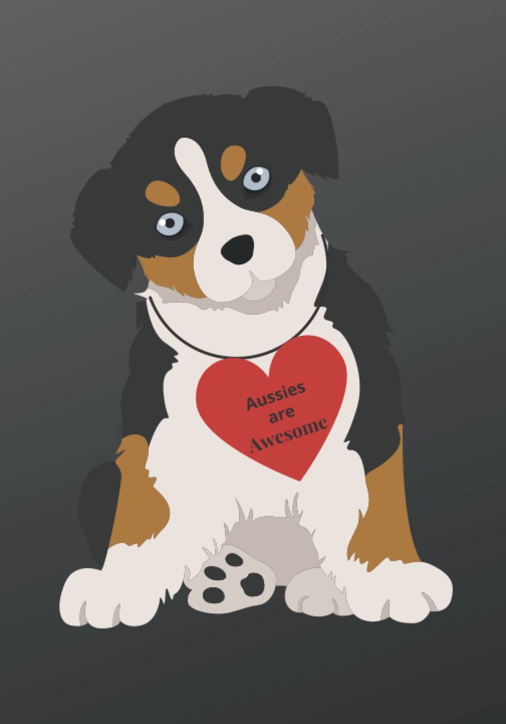 Aussies are Awesome Notebook: General Notebook, Student Notebook, Journal, Diary, or Planner