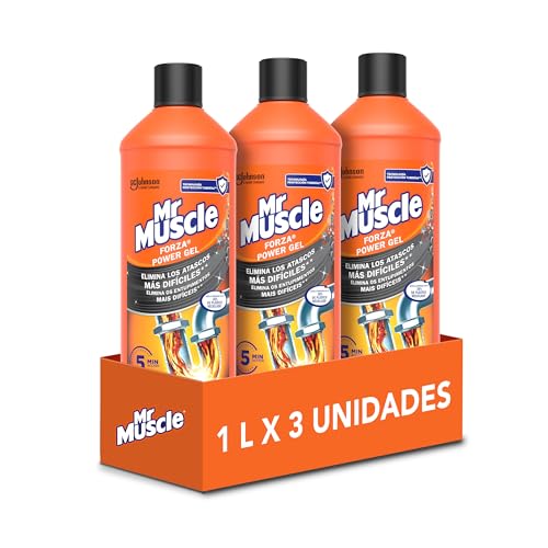 Mr Muscle Desatascador 1L Pack x3