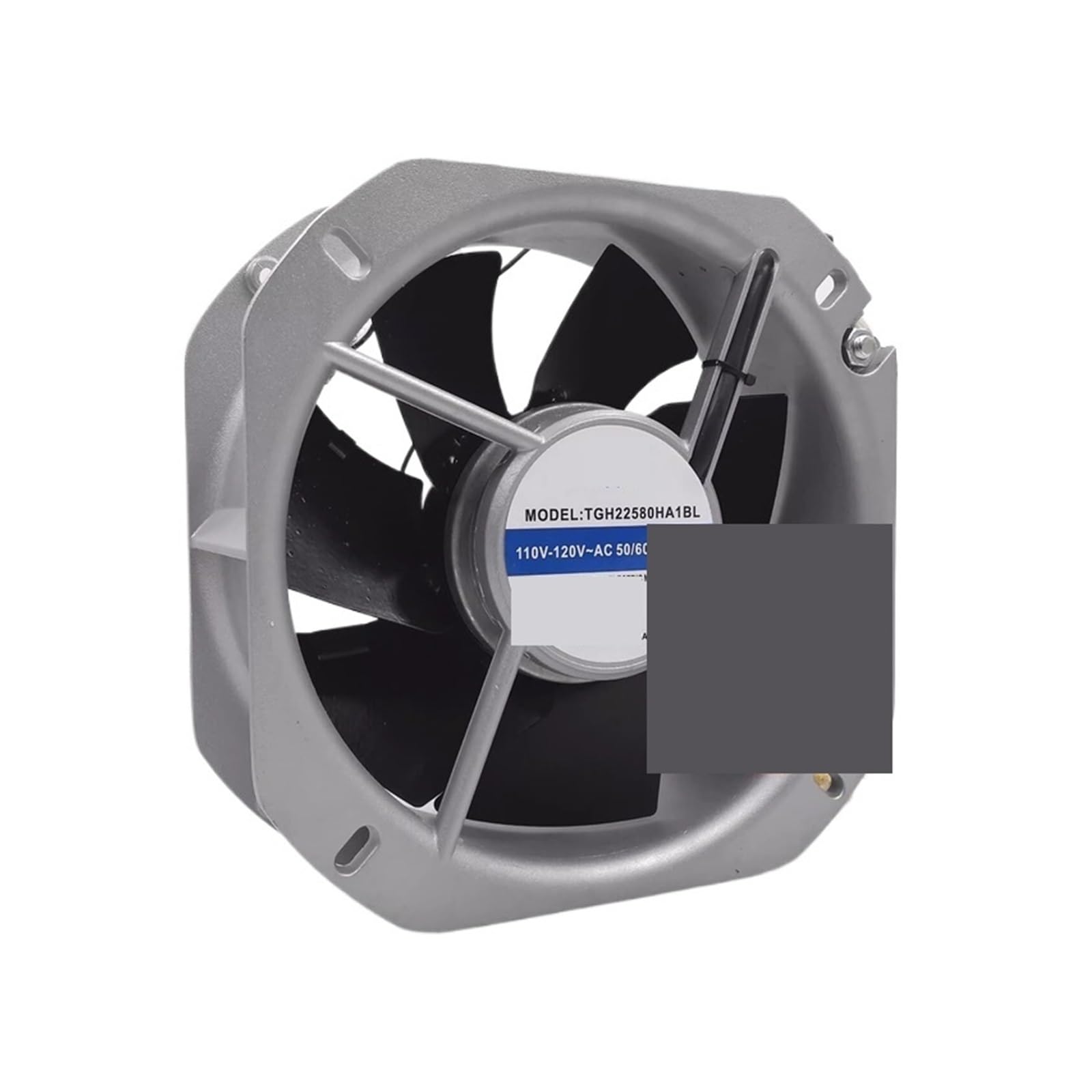 AC110V-120V 0.60A 1PCS 225*225*80MM Axial Cooling Fan for TGH22580HA1BL