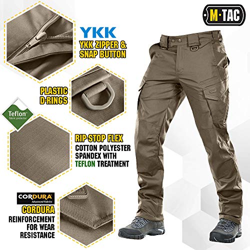Image of M-Tac Aggressor Flex - Tactical Pants - Men Cotton with Cargo Pockets
