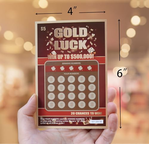 Image of WINGKIND 6 Pregnancy Announcement Scratch Off Cards - Pregnancy Reveal Fake Lottery Tickets - Announcement Ideas - Creative Way to Announce Your Pregnancy (Pack of 2)