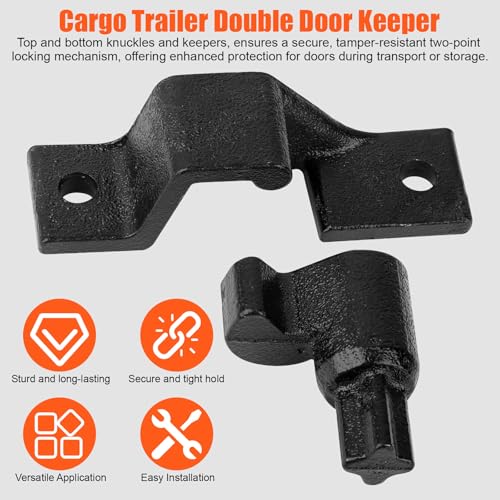 Image of Fuoequl Trailer Hasp Bolt Kit for Trailer Cam Action Hasp | Trailer Cam Bar Keeper