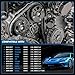 2.4 Timing Chain Kit W/Water Pump Fits for 2007-2017 Journey/Caliber/Avenger 2.0L 2.4L, for 2007-2017 Patriot/Compass 2.4L, for 2007-2014 Sebring/200 2.4L Replace # TK167 TS1181
