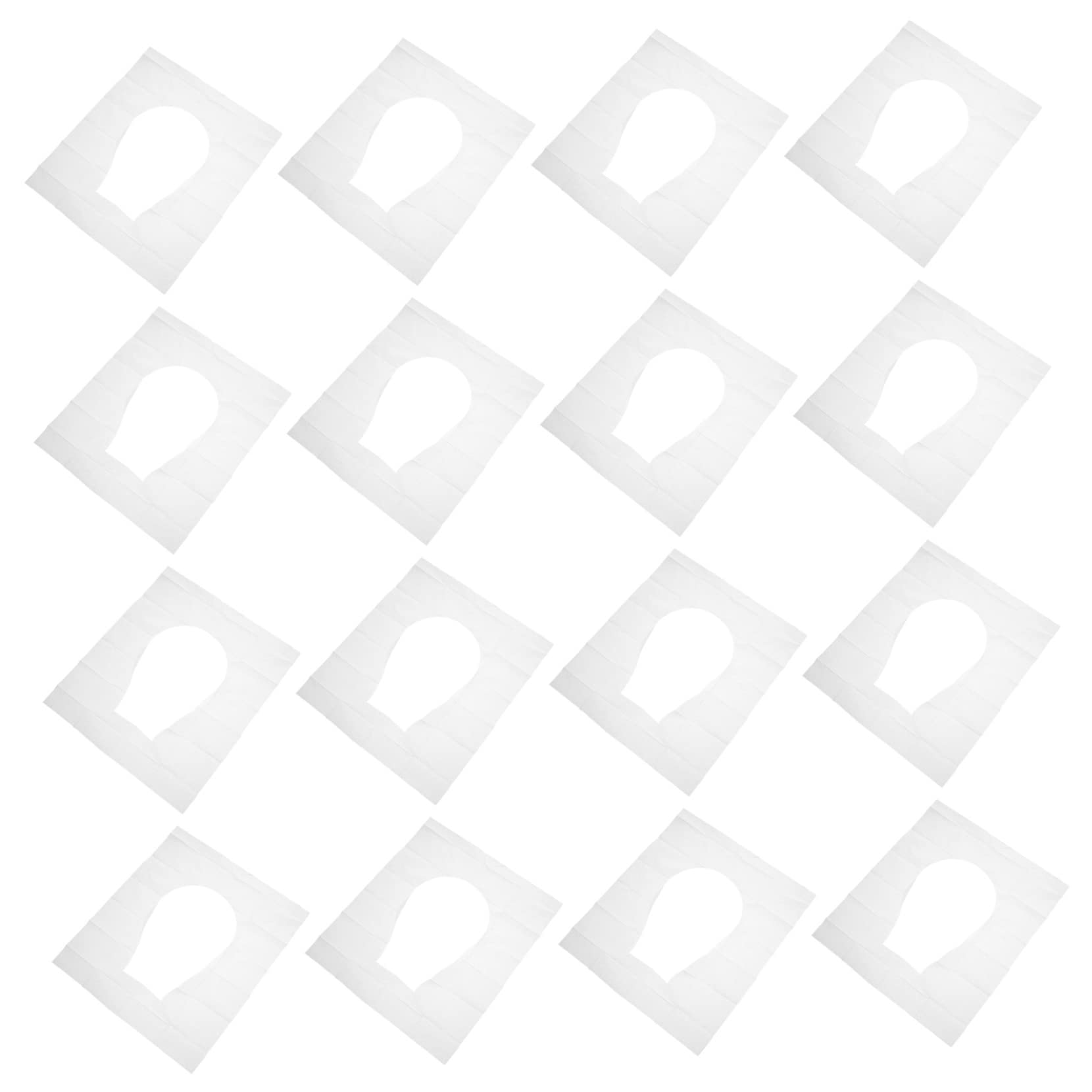 IWOWHERO Hotel Toilet Cushion Disposable Seat Cover Portable Toilet Paper for Travel 100pcs Set