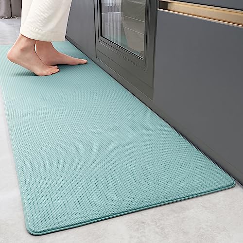 Color G Alfombra Cocina 44 x 200 cm, Reboteable Cuero Alfombra Cocina Lavable Antideslizante, Confortable Impermeable...