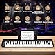 FANTASK Digital Piano mit 61 Tasten, Elektrtisches Klavier klappbar mit Bluetooth, Notenständer, Pedal & Klaviertasche, E-Piano Klaviertastatur für Kinder Erwachsene