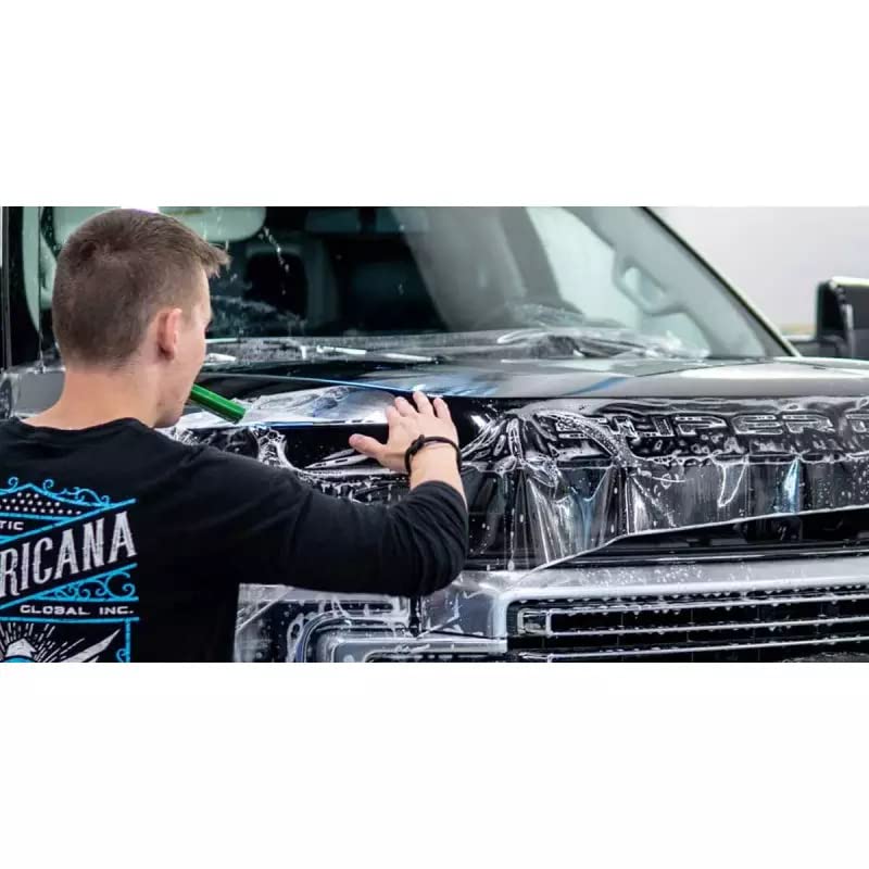 StickersLab - Film PVC vinilico Trasparente Lucido Media Durata per Protezione verniciatura Parti automobilistiche APA Made in Italy h152 (152cm x 300cm)