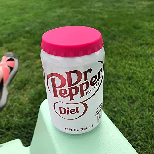 Silicone Soda Can Lids, 6 Pack BPA-Free Reusable Silicone Can Covers, Can Stopper or Protector For Soda, Beer, Drink, Juice, Coke, Beverage, Fits Standard Cans (Assorted) - Thumbnail 3