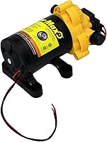 Vista 3 de Lippert Components Flow Max 12V Bomba de agua para RV, 3.0 GPM, 50 PSI, 9.5 Amp máx., autocebante, filtro de pantalla incluido - 689052