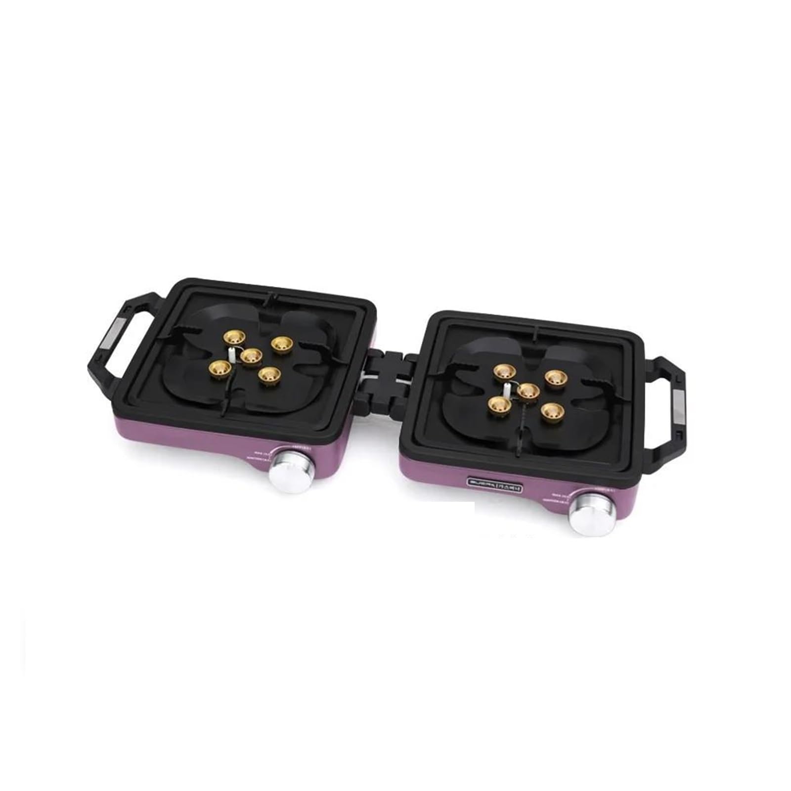 LKHLTBF Outdoor Burner Camping Gas Stove BBQ Grill 8800W High Power Double