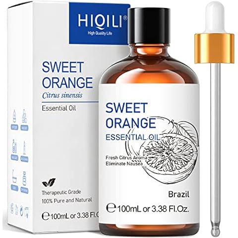 HIQILI Aceite Esencial de Naranja Dulce 100ML Cover