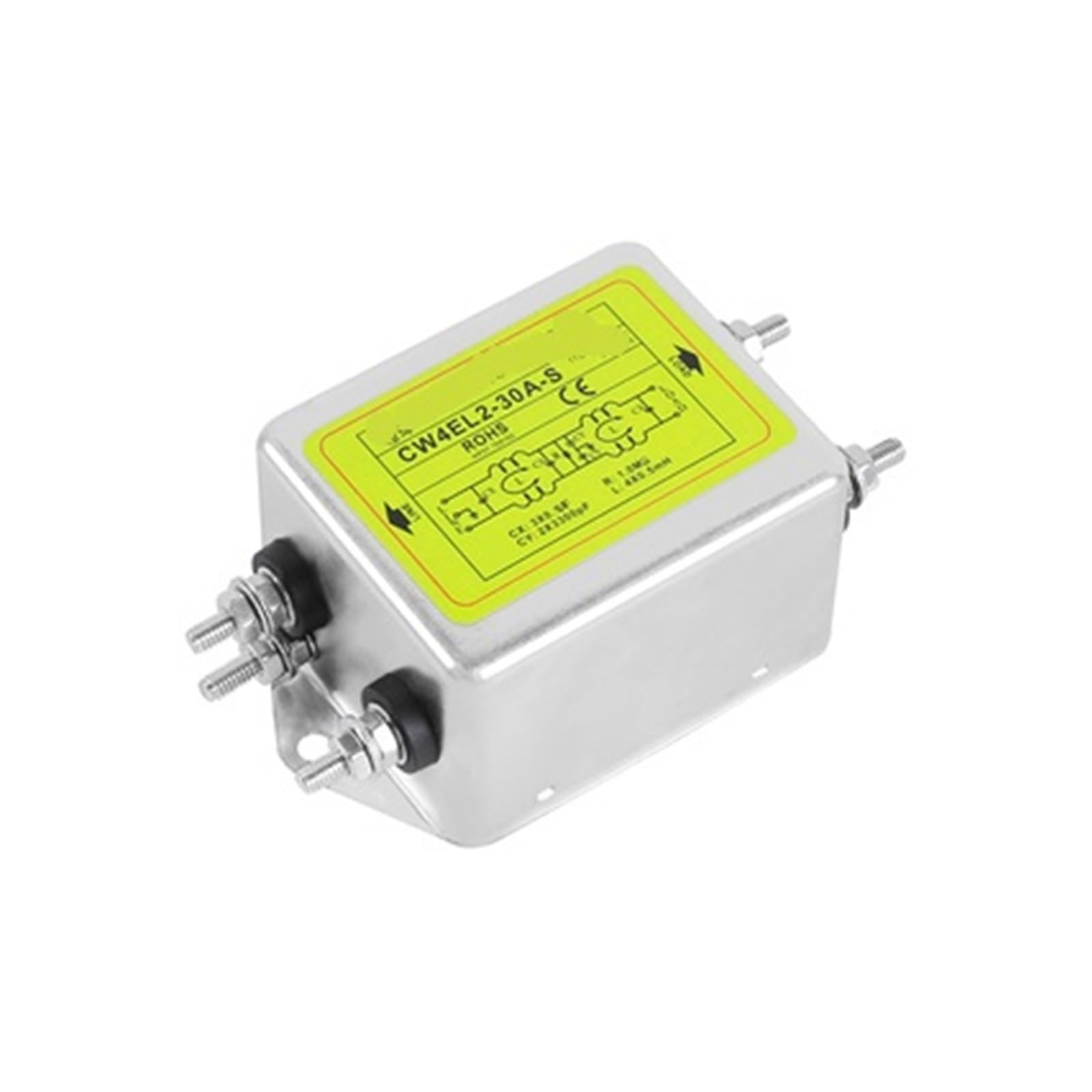 Filtre d'alimentation AC 220V CW4EL2-30A-S pour réseau stable