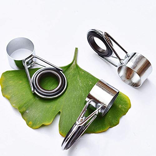 Huusuei 7 Stuecke Angel Fuehrungen TIPP 7 Grössen Teleskop Spitze Reparatur Kit Linie Ringe Set – Bild 3