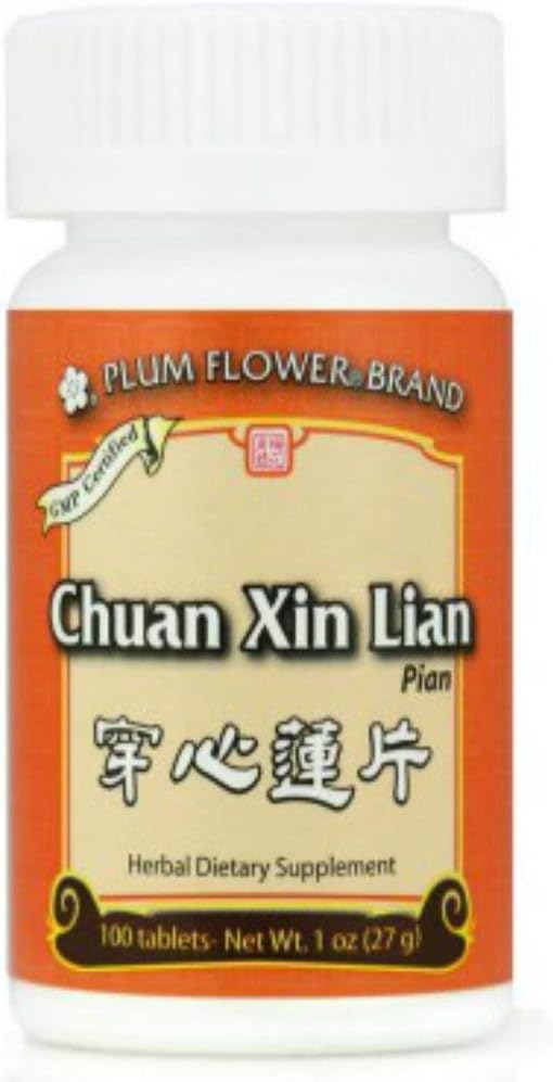 Plum Flower Chuan Xin Lian Pian 100 tabs-