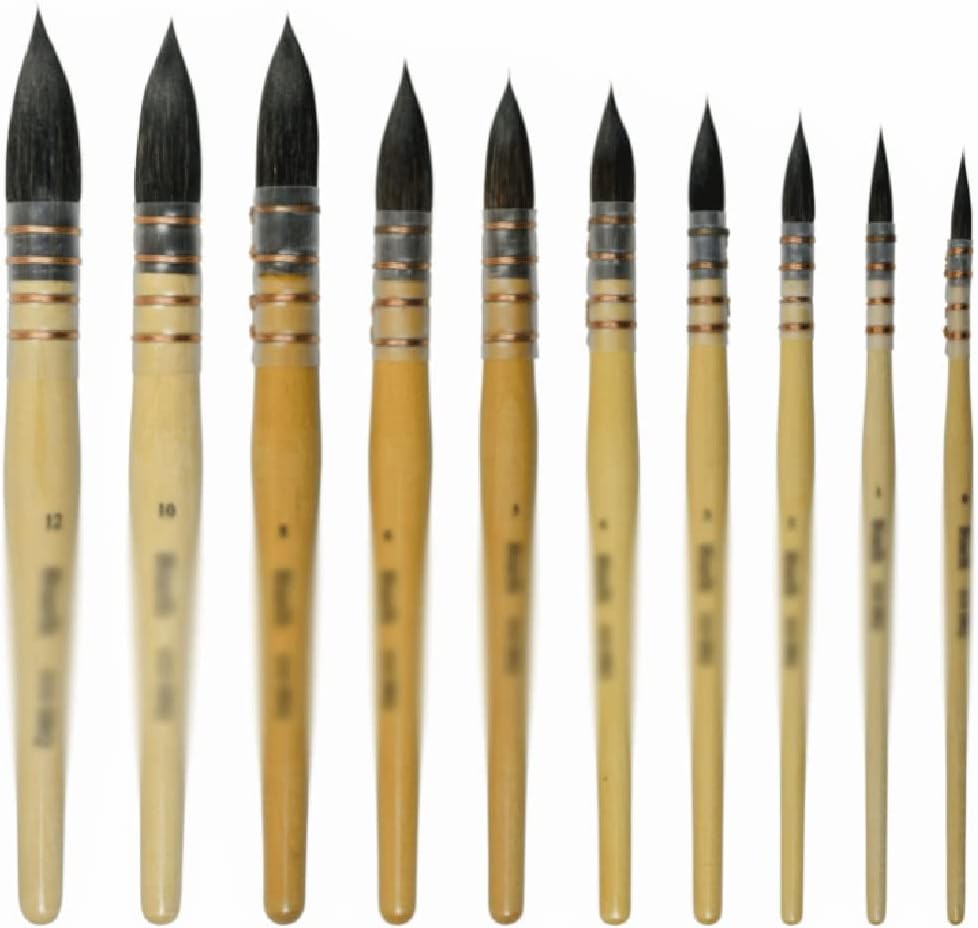 Artists Watercolor Art Supplies Brushes for Painting