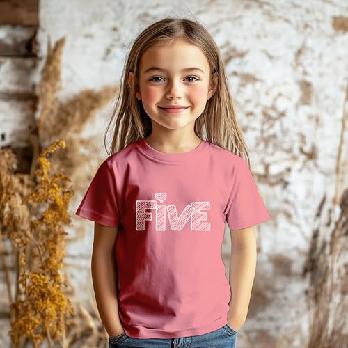 Unordinary Toddler 5th Birthday Shirt Girls 5 Year Old Outfit Girl Five Years Happy Bday Gift Fifth Tshirt3