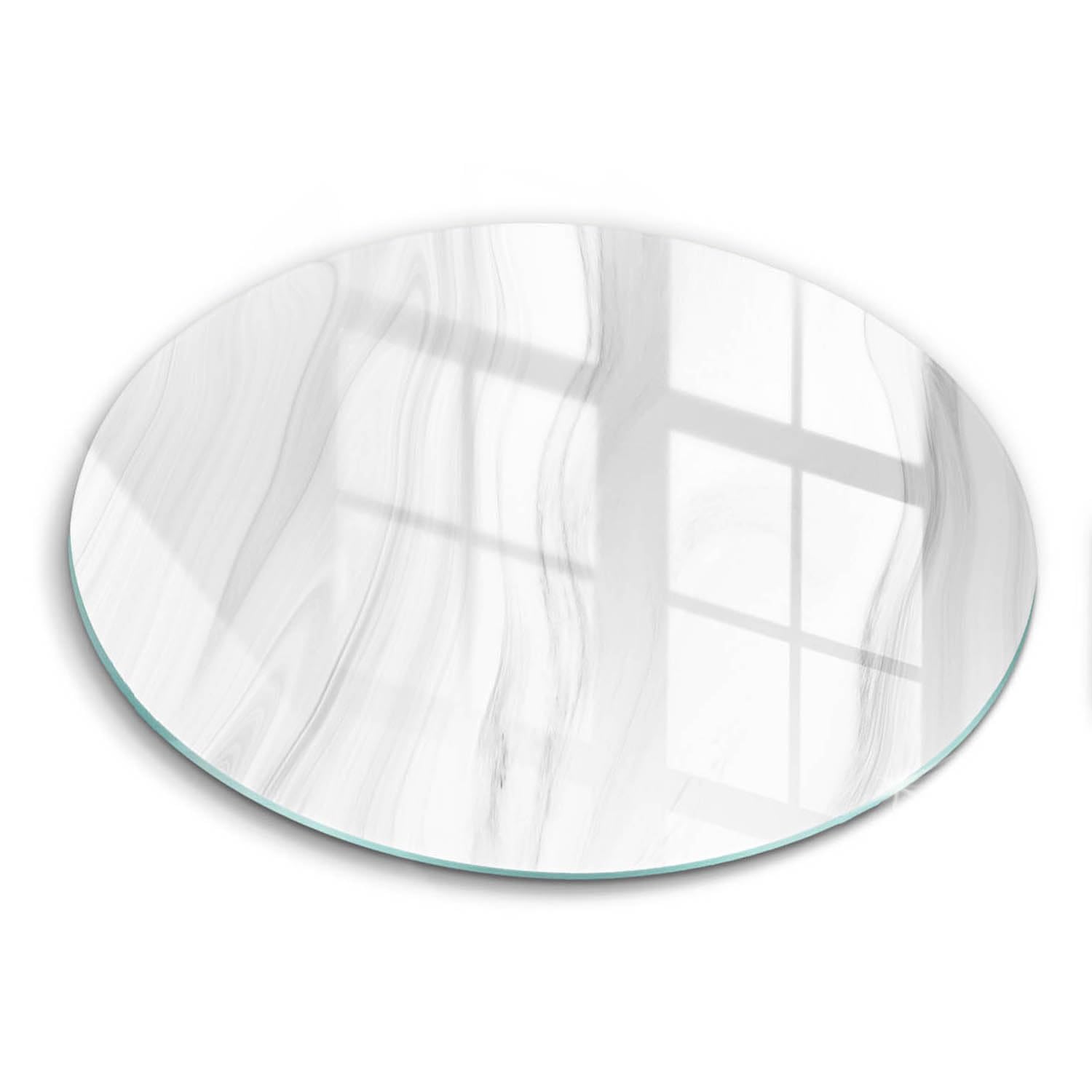 Planche à découper 40cm Wallfluent motif marbre délicat résistant à la cuisson