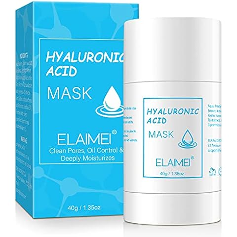 WEIDA SIGN Hyaluronic Acid Mask 2 Pack,Deeply Removes Impurities and dead Skin Tissues in the Pores, Control Deeply Moisturizes,and Unclogs Pores for all Types of Men and Women Cover
