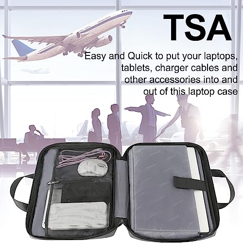 Image of Ytonet Laptop Sleeve Case 16 Inch, Slim Laptop Cover with Handle | Protective Computer Carrying Case Compatible with MacBook Pro HP Dell Lenovo Asus Notebooks,TSA Laptop case, Grey