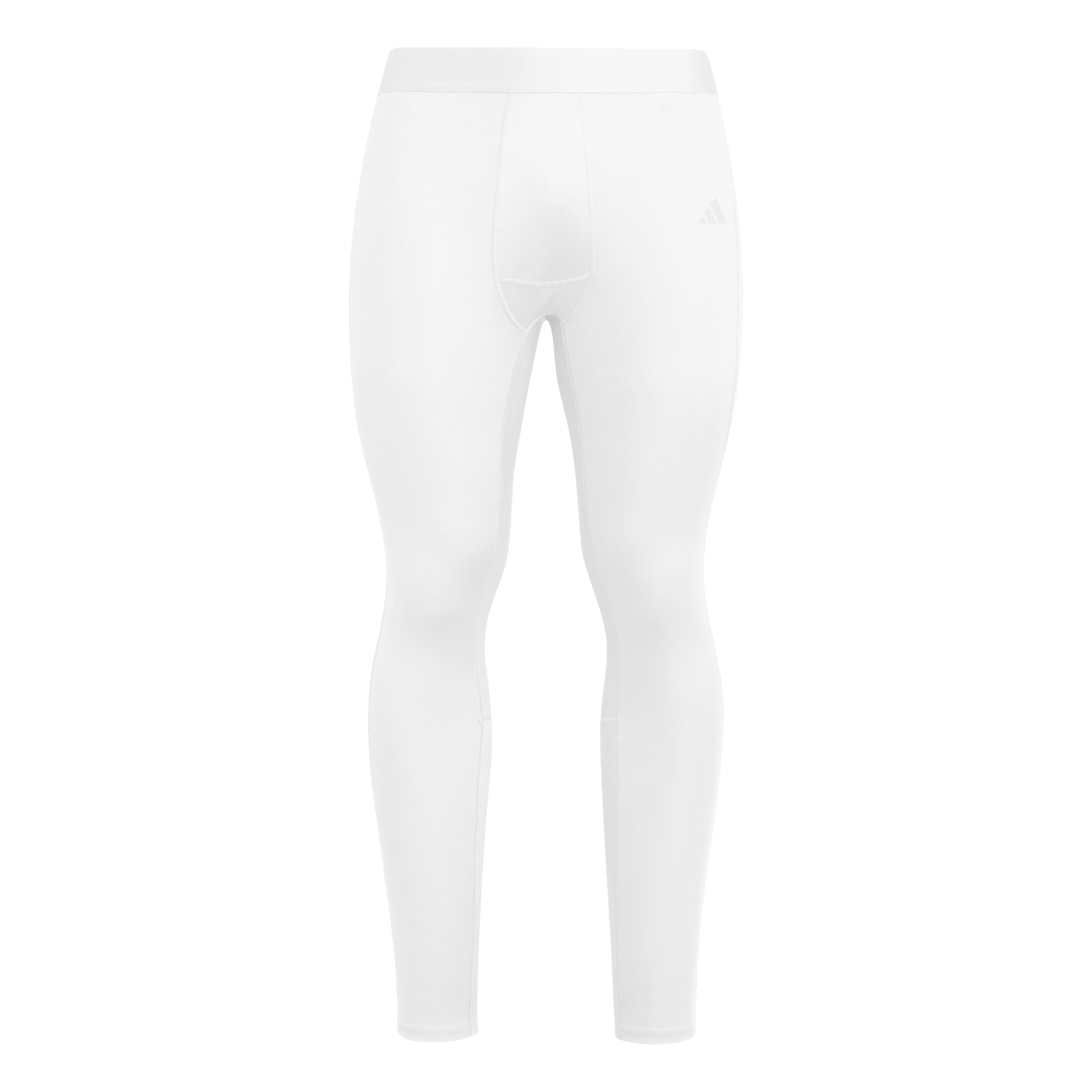 adidas Men's Techfit Long Tight Men Tights, white, S