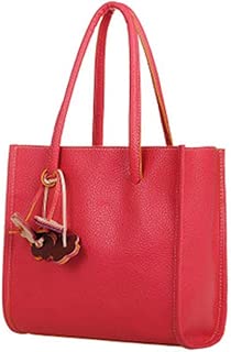 Big Sale! Fashion Elegant Girls Handbags PU Leather Shoulder Bag Clutches Candy Color Flowers Women Totes Purse