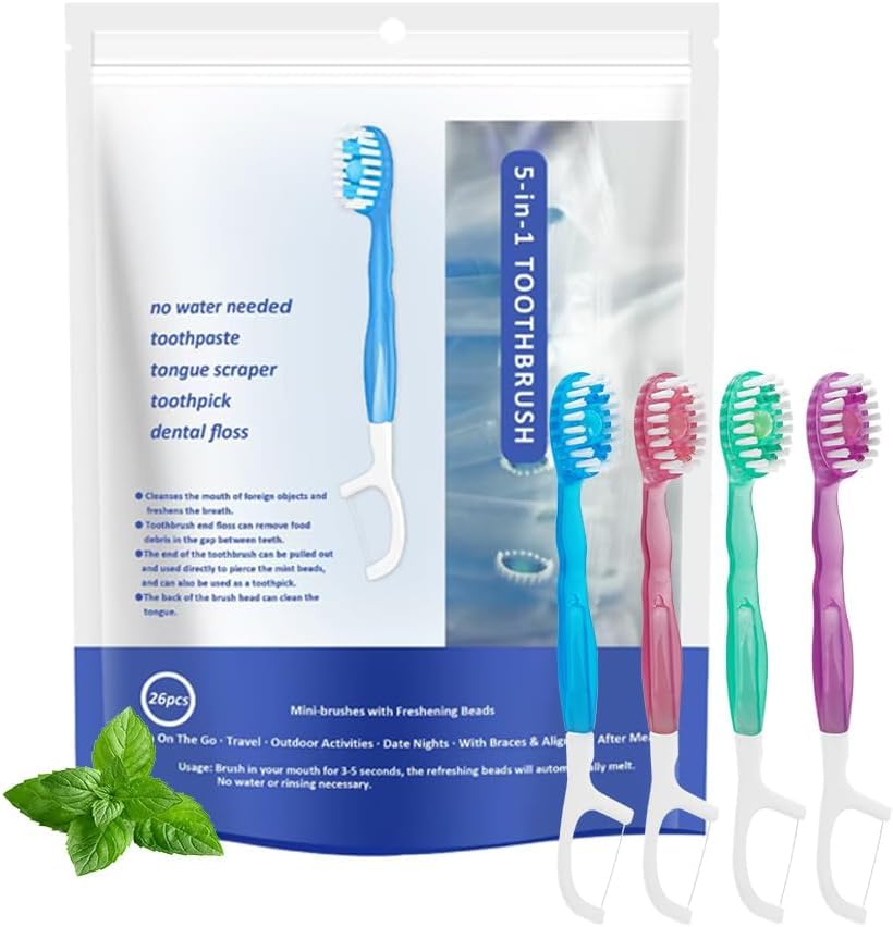 JOUGE Mini Disposable Toothbrushes - toothbrushes and accessories | Mubboo
