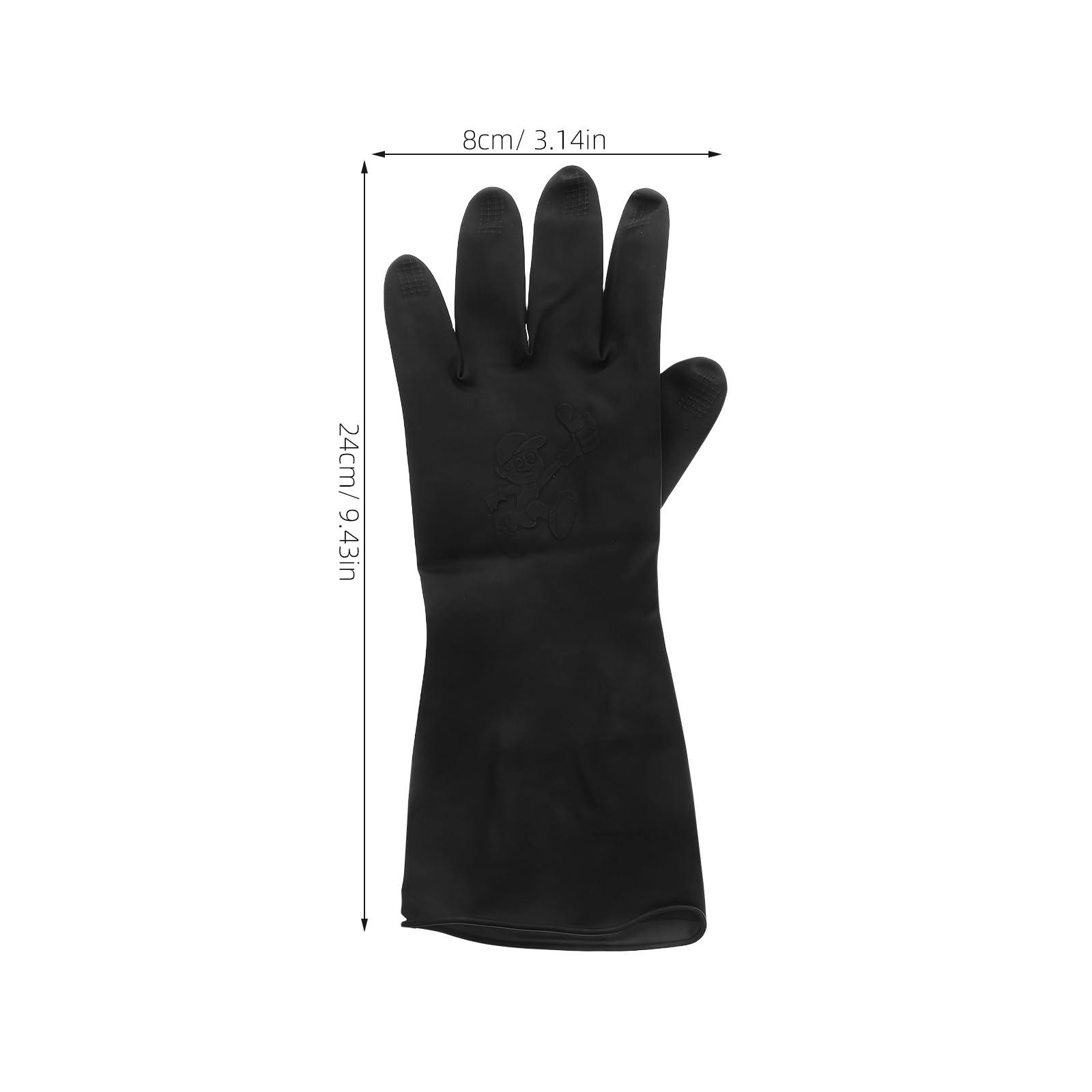 SOLUSTRE Imperméables En Latex Taille S Pour Teinture De Cheveux Antidérapants Réutilisables Protection Des Mains Pour Salon De Coiffure Et Usage Domestique