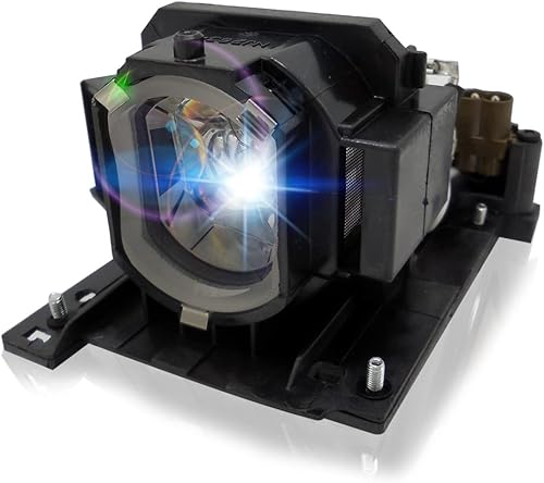 A+ Quality DT01021  456-8755J  78-6972-0008-3 - Lámpara de proyector de repuesto con carcasa compatible con HITACHI CP-X2010  CP-X2510  CP-X2010N