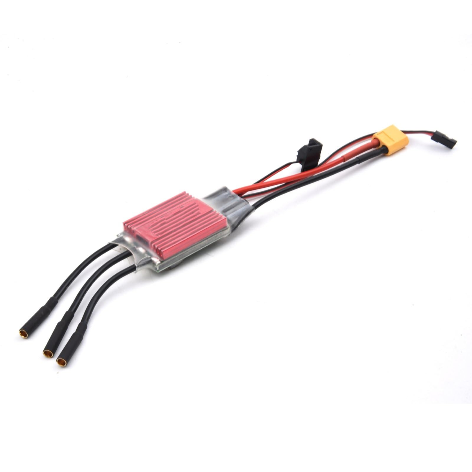 Regolatore velocità Rc per Axial per Traxxas per SCX10 per TRX4 per TRX6 1/8 RC Crawler Car AM32 60A 2 4S / 80A 2 6S Brushless ESC Connettore di Aggiornamento Programmazione