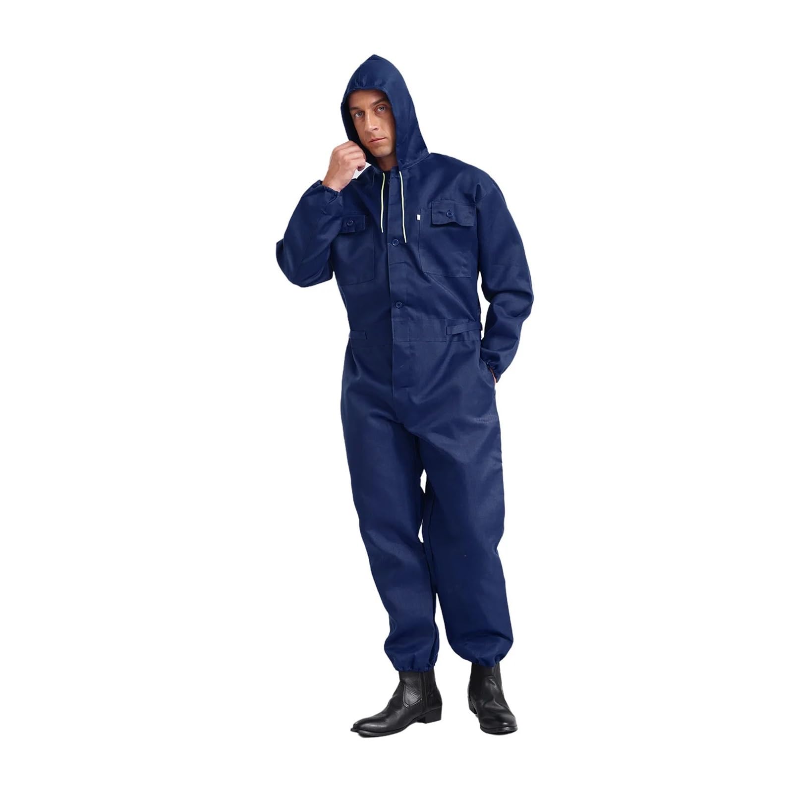 Tuta antipioggia da uomo, tuta da lavoro, uniforme da lavoro, tuta da saldatura, officina di riparazione auto, abbigliamento da meccanico, abbigliamento da lavoro for riparatori Per Imbianchini, Giard