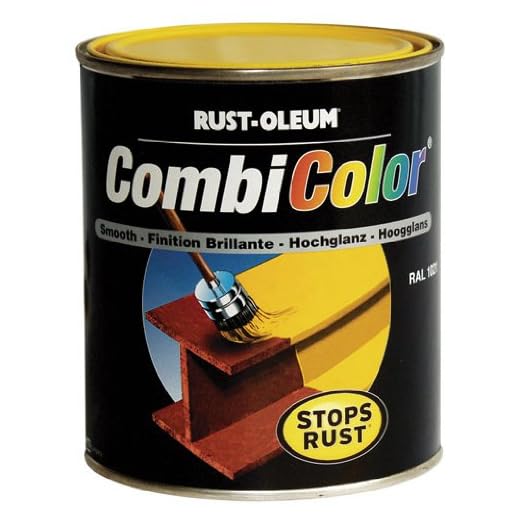 RUST-OLEUM – COMBICOLOR 750 ml RAL 3 000 ljus röd – slät, 750 ml (underhållsfärger)