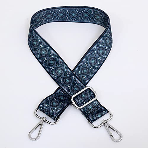 Image of Wide Shoulder Strap Adjustable Shoulder Strap Bohemian Purse Strap Fashion Replacement Straps for Crossbody Handbag Guitar