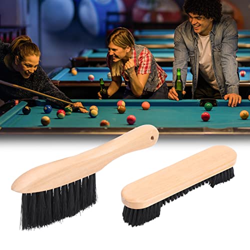 AUHX Escova de bilhar, segura e estável, resistente ao desgaste conveniente escova de mesa de bilhar