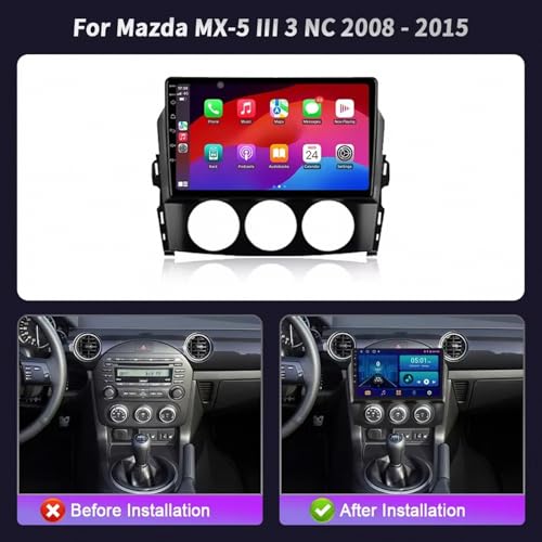 Radio coche GPS para Mazda MX-5: viaja conectado con Android Auto y Bluetooth 2